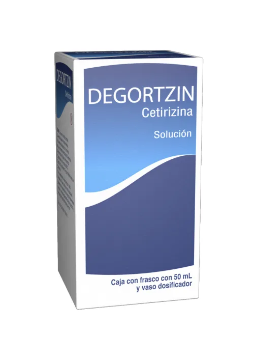 DEGORTZIN (CETIRIZINA) SOL 1 MG/ML C/50 ML DEGORTS