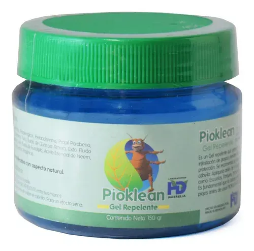PIOKLEAN (REPELENTE PIOJOS) GEL C/150 G HD MORELIA