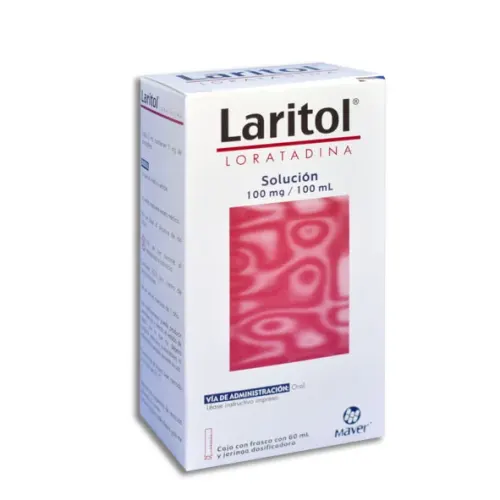 LARITOL (LORATADINA) SOL 1 MG/ML C/60 ML MAVER