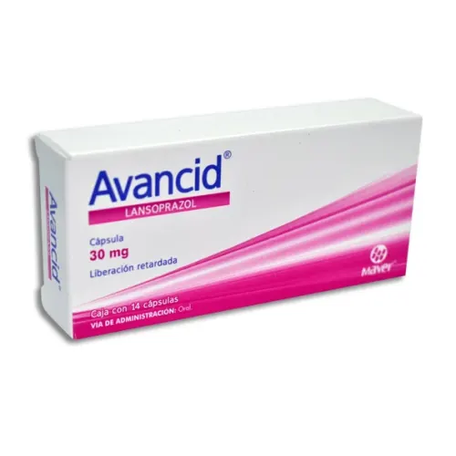 AVANCID (LANSOPRAZOL) CAP 30 MG C/14 MAVER