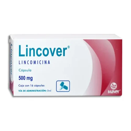 LINCOVER (LINCOMICINA) CAP 500 MG C/16 MAVER