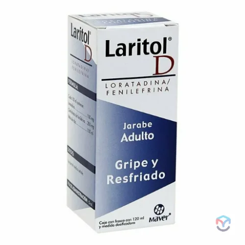 LARITOL D ADTO (FENILEFRINA/LORATADINA) JBE 2/1 MG/ML C/120 ML MAVER