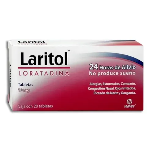 LARITOL (LORATADINA) TAB 10 MG C/20 MAVER