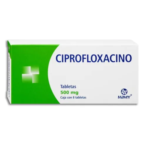 CIPROFLOXACINO TAB 500 MG C/8 MAVER