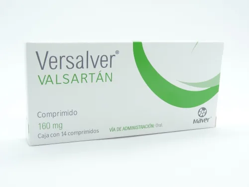VERSALVER (VALSARTAN) TAB 160 MG C/14 MAVER