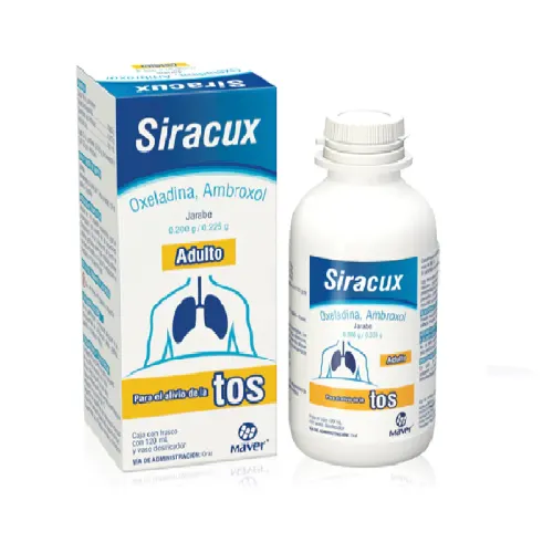 SIRACUX ADTO (AMBROXOL/OXELADINA) JBE 225/200 MG C/120 ML MAVER