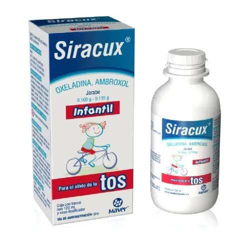SIRACUX INF (AMBROXOL/OXELADINA) JBE 115/100 MG C/120 ML MAVER