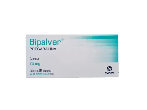 BIPALVER (PREGABALINA) CAP 75 MG C/28 MAVER