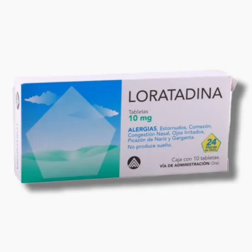 LORATADINA TAB 10 MG C/10 MAVER
