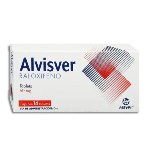 ALVISVER (RALOXIFENO) TAB 60 MG C/14 MAVER