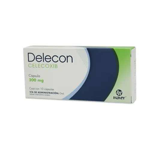 DELECON (CELECOXIB) CAP 200 MG C/10 MAVER