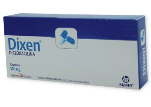 DIXEN (DICLOXACILINA) CAP 500 MG C/20 MAVER