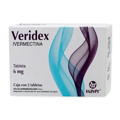 VERIDEX (IVERMECTINA) TAB 6 MG C/2 MAVER
