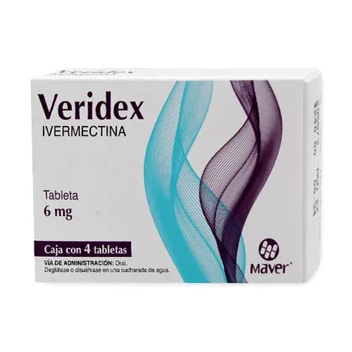 VERIDEX (IVERMECTINA) TAB 6 MG C/4 MAVER