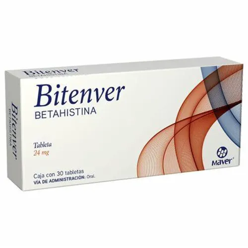 BITENVER (BETAHISTINA) TAB 24 MG C/30 MAVER