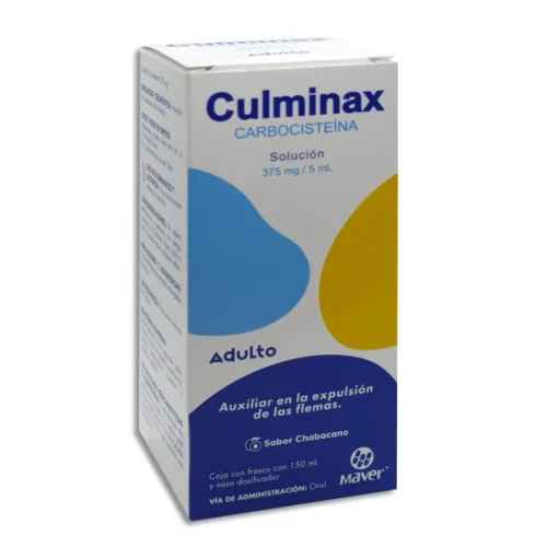 CULMINAX (CARBOCISTEINA) SOL 375 MG/ 5 ML C/150 ML MAVER