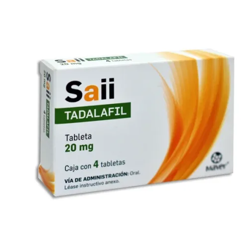 SAII (TADALAFIL) TAB 20 MG C/4 MAVER