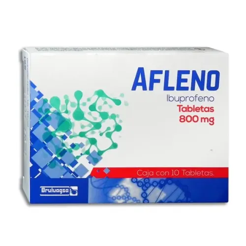 AFLENO (IBUPROFENO) TAB 800 MG C/10 BRULUAGSA