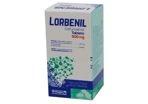 LORBENIL (CEFUROXIMA) TAB 500 MG C/10 BRULUAGSA