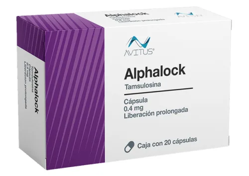 ALPHALOCK LP (TAMSULOSINA) CAP 0.4 MG C/20 AVITUS