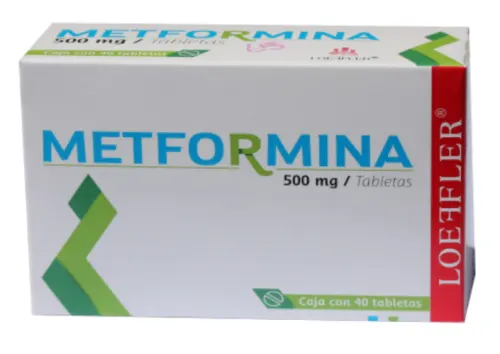 METFORMINA TAB 500 MG C/40 LOEFFLER