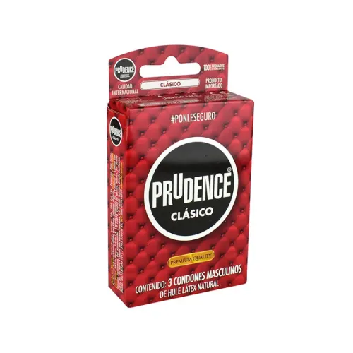 PRUDENCE CLASICO PRESERVATIVO C/3 DKT MEXICO