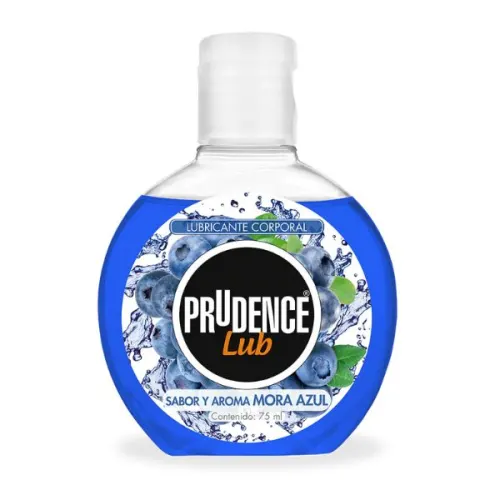 PRUDENCE LUBRICANTE SABOR MORA AZUL C/75 ML DKT MEXICO
