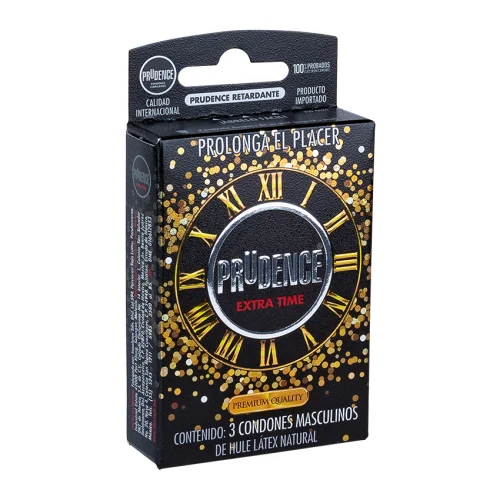 PRUDENCE PRESERVATIVO RETARDANTE C/3 DKT MEXICO