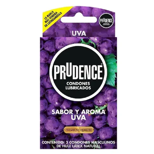 PRUDENCE UVA PRESERVATIVO C/3 DKT MEXICO