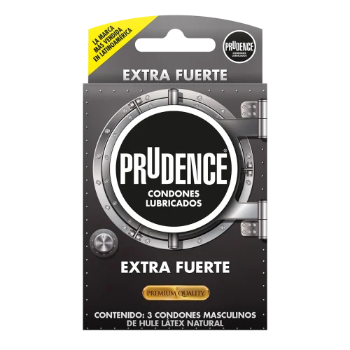 PRUDENCE EXTRA FUERTE PRESERVATIVO C/3 DKT MEXICO
