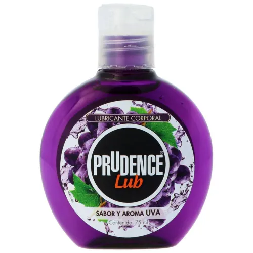 PRUDENCE LUBRICANTE SABOR UVA C/75 ML DKT MEXICO