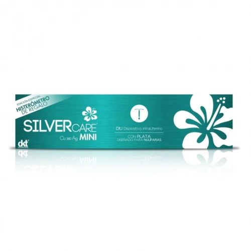 SILVER CARE MINI DIU Cu 380 Ag DISPOSITIVO INTRAUTERINO DKT MEXICO