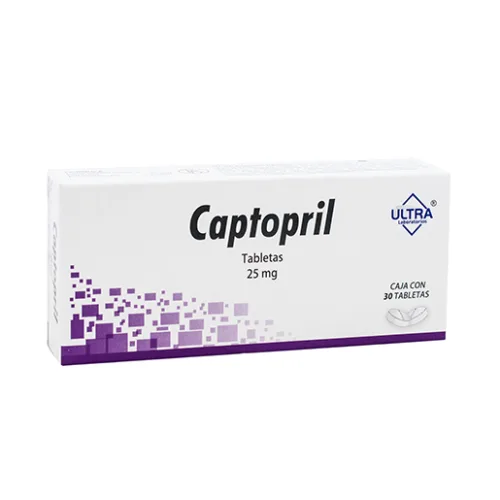 CAPTOPRIL TAB 25 MG C/30 ULTRA