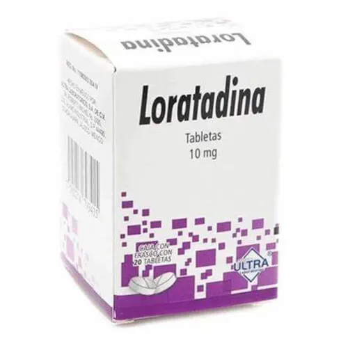LORATADINA TAB 10 MG C/20 ULTRA LORATADINA TAB 10 MG C/20 ULTRA