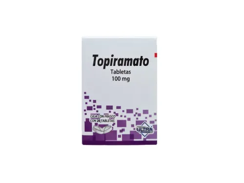 TOPIRAMATO TAB 100 MG C/20 ULTRA