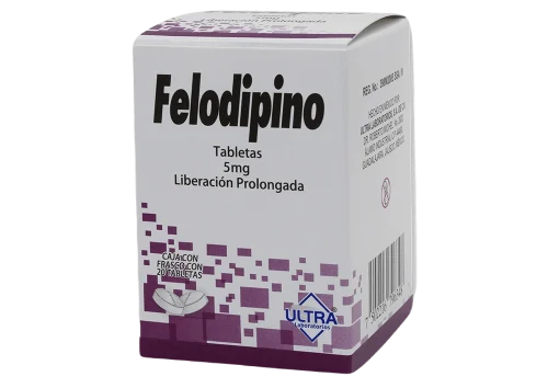 FELODIPINO TAB 5 MG C/20 ULTRA
