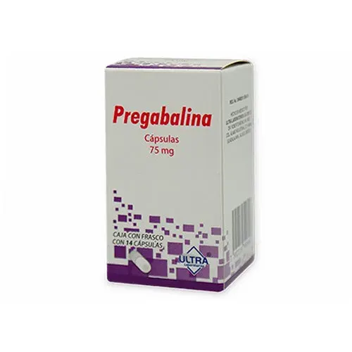 PREGABALINA CAP 75 MG C/14 ULTRA