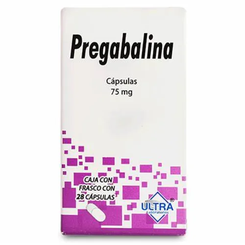 PREGABALINA CAP 75 MG C/28 ULTRA