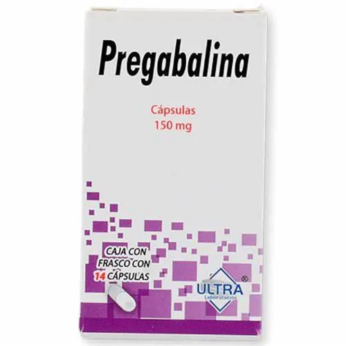 PREGABALINA CAP 150 MG C/14 ULTRA