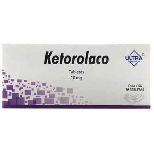 KETOROLACO TAB 10 MG C/10 ULTRA