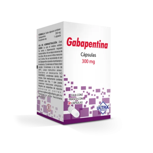GABAPENTINA CAP 300 MG C/30 ULTRA