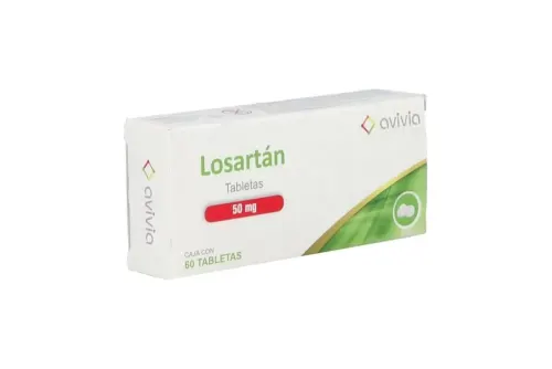 LOSARTAN TAB 50 MG C/60 AVIVIA