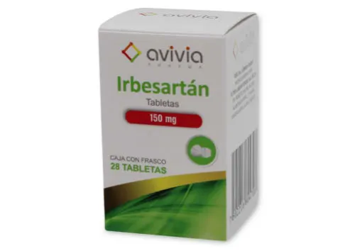 IRBESARTAN TAB 150 MG C/28 AVIVIA