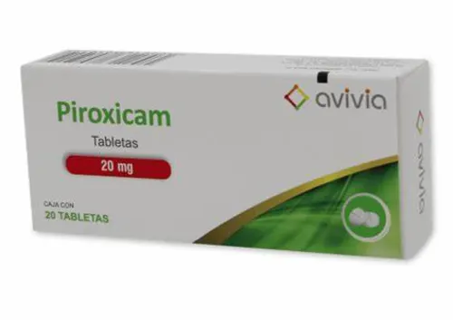 PIROXICAM TAB 20 MG C/20 AVIVIA