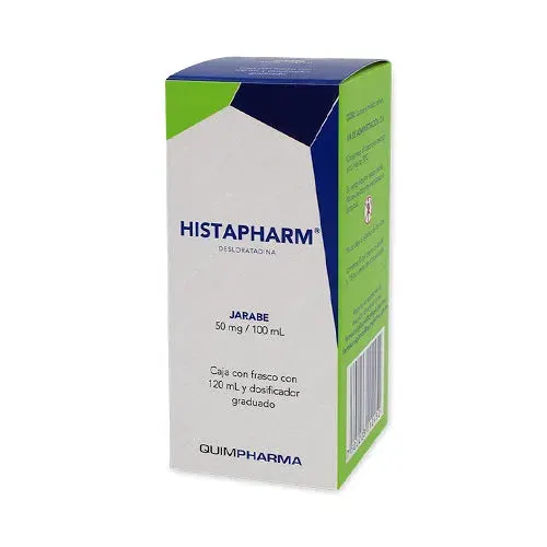 HISTAPHARM (DESLORATADINA) JBE 5 MG/10 ML C/120 ML QUIMPHARMA