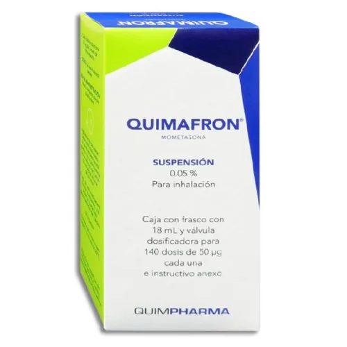 QUIMAFRON (MOMETASONA) SUSP NASAL AL 0.05% P/140 DOSIS QUIMPHARMA