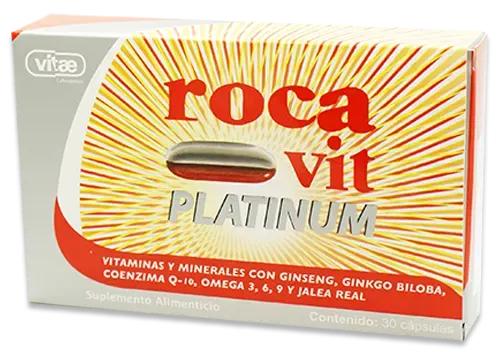 ROCA VIT PLATINUM (VITAMINAS/MINERALES/GINSENG) CAP C/30 VITAE