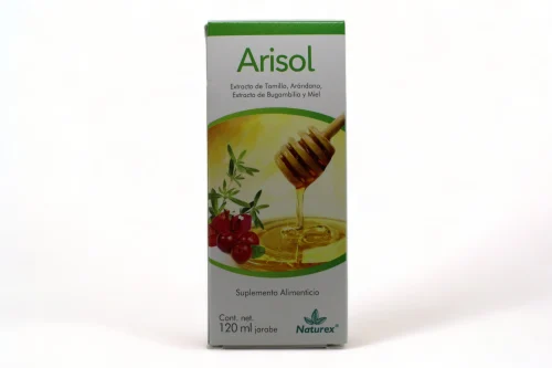 ARISOL (TOMILLO/ARANDANO/BUGAMIBLIA/MIEL) JBE C/120 ML NATUREX