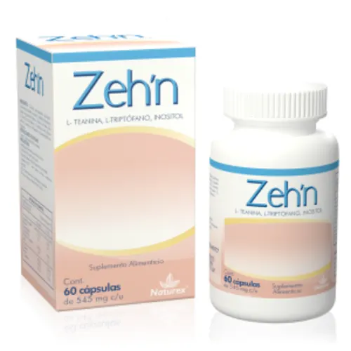 ZEHN (L-TEANINA/L-TRIPTOFANO/INOSITOL) CAP 545 MG C/60 NATUREX
