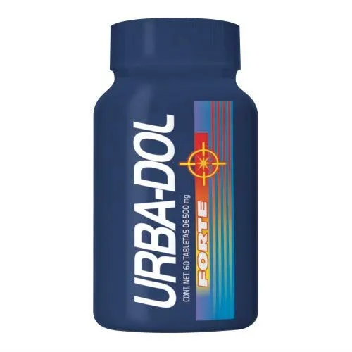 URBA DOL FORTE (GLUCOSAMINA/CONDROITINA) TAB 500 MG C/60 URBAN